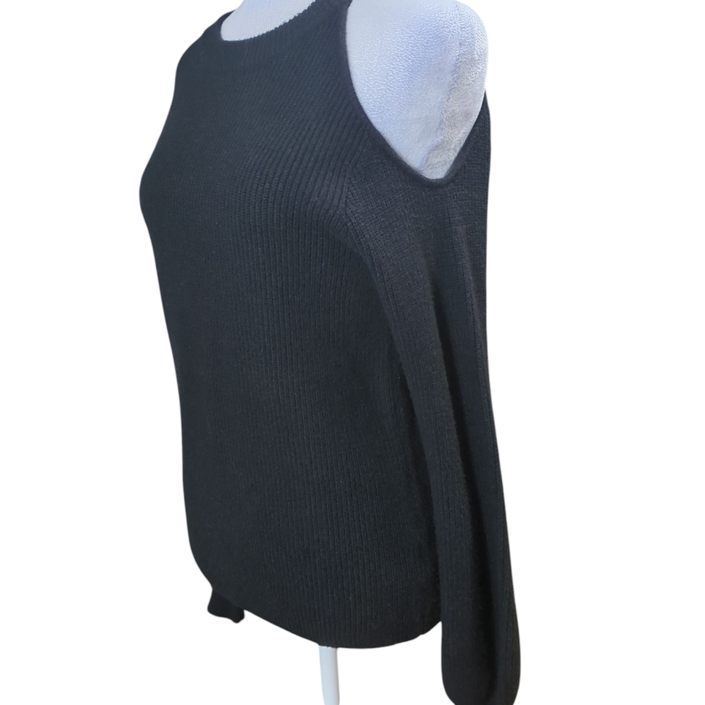 DO+BE Classic Black Crew Neck Sweater Size S - Picture 4 of 6